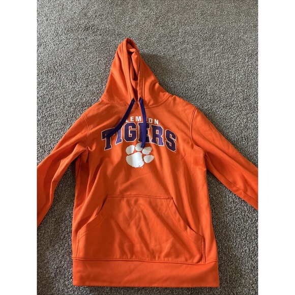 Fanatics Other - Fanatics Unisex Orange Clemson Tigers Pullover Hoodie Size‎ Small